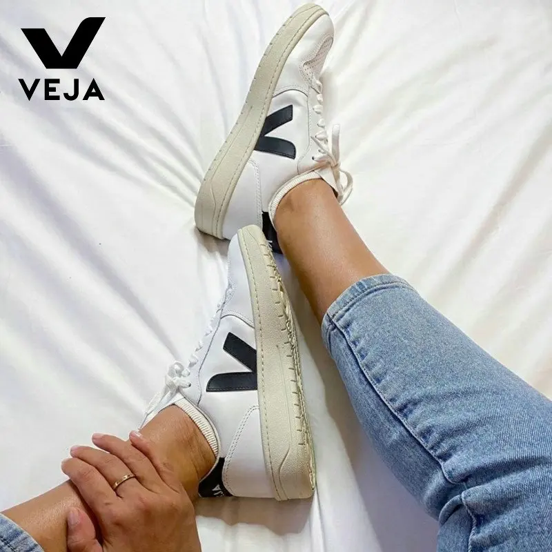

French Veja Esplar White Shoes Women's Shoes Four Seasons Wild V Word Ins Tide Brand Casual Shoes Men's Shoes white Sports shoes