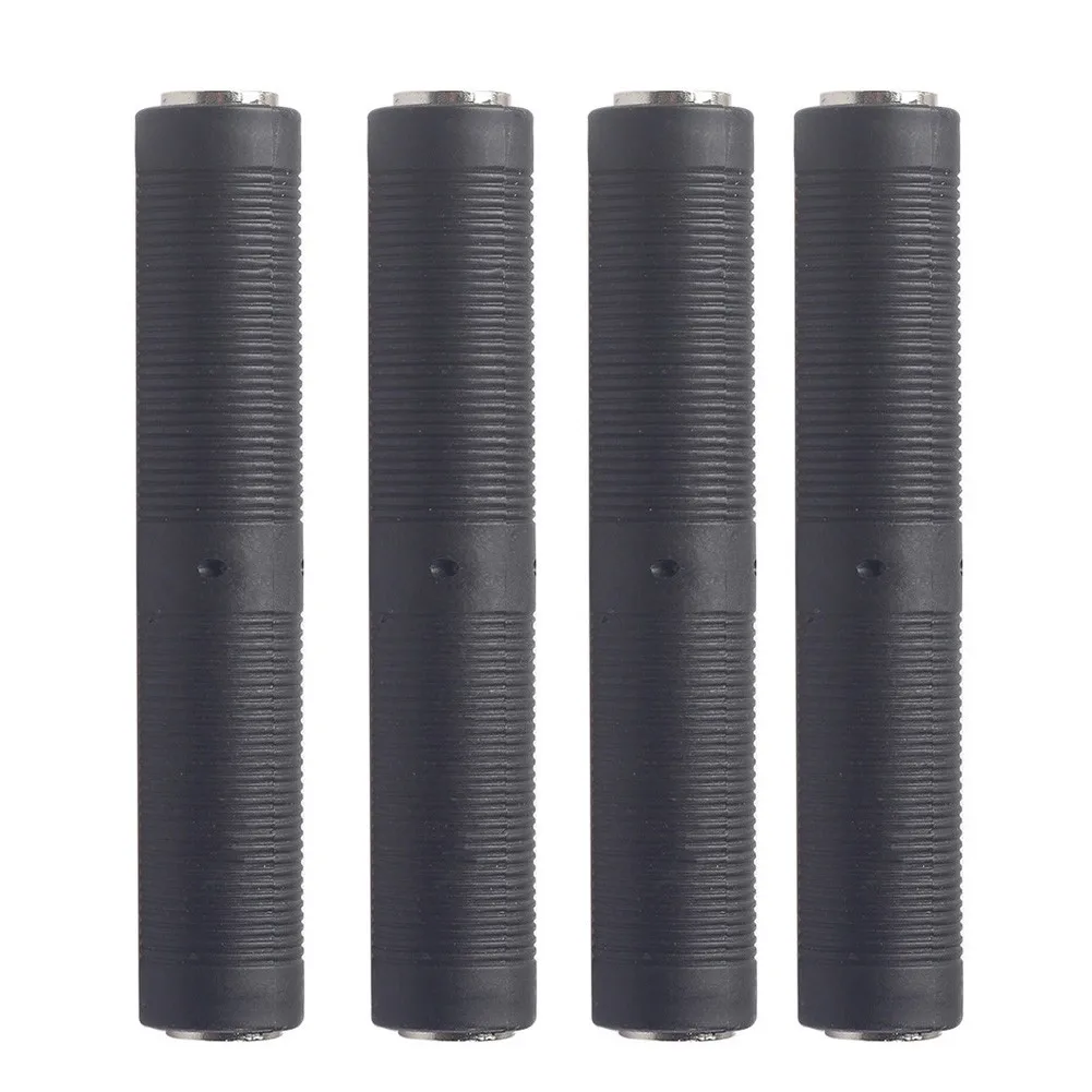 80x14mm 4PCS Female To Female (1/4 Inch) 6.35mm Jack Connector Mic Coupler Audio Adapter 1/4" Mono Jack Mono F/F Coupler
80x14mm 4PCS Female To Female (1/4 Inch) 6.35mm Jack Connector Mic Coupler Audio Adapter 1/4" Mono Jack Mono F/F Coupler