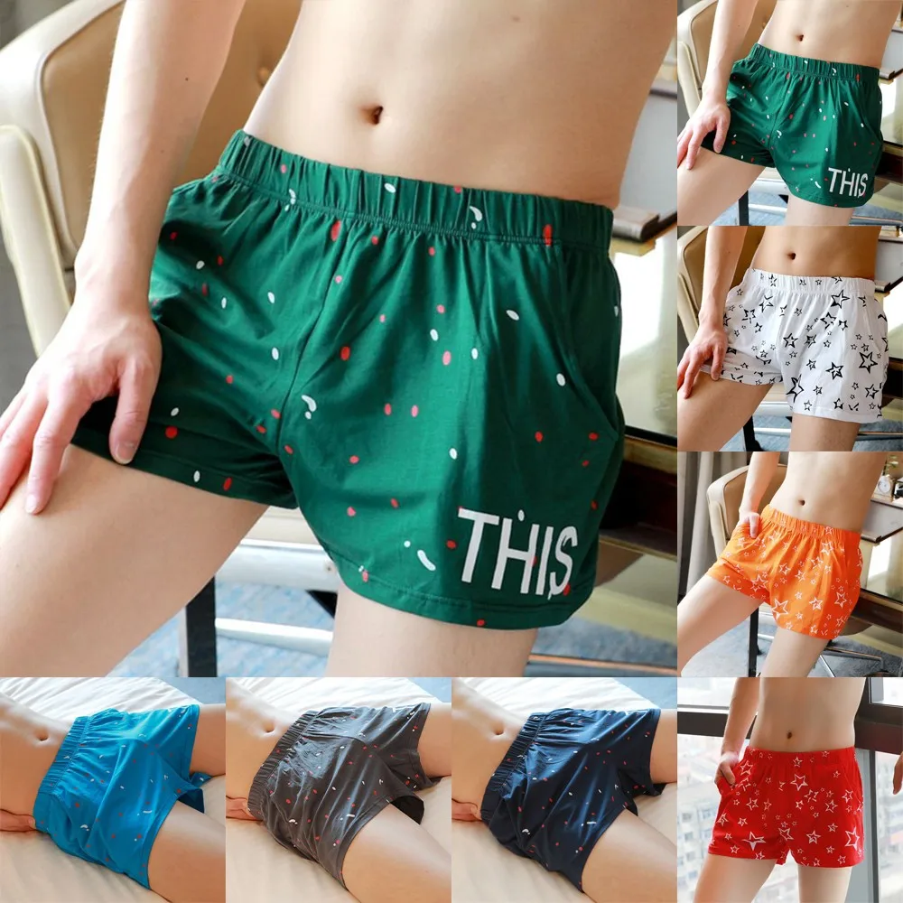 Men Sexy Panties Home Cotton Boxer Underwear Comfortable Underpants Loose Breathable Panty Male Causal Homewear Boxershorts NEW
Men Sexy Panties Home Cotton Boxer Underwear Comfortable Underpants Loose Breathable Panty Male Causal Homewear Boxershorts NEW