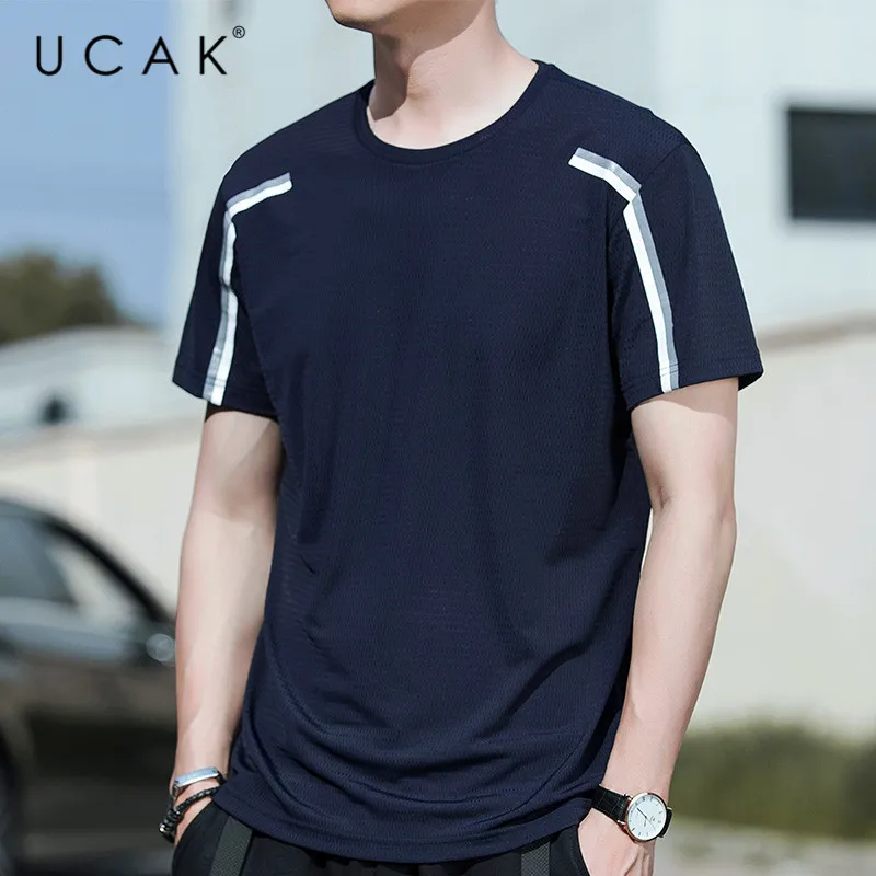 UCAK Brand Classic O-Neck Striped Short Sleeve T-Shirts Summer New Fashion Arrivals Streetwear Tops Casual T Shirt Homme U5512
UCAK Brand Classic O-Neck Striped Short Sleeve T-Shirts Summer New Fashion Arrivals Streetwear Tops Casual T Shirt Homme U5512