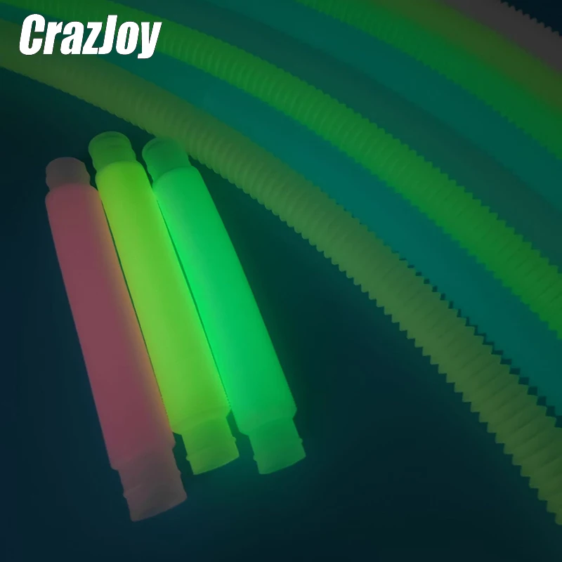 5Pcs Luminous Pop Tubes Sensory Stress Relieve Toys Fidget Toy Autism Anti Stress Plastic Bellows for Children Squeeze Gifts
5Pcs Luminous Pop Tubes Sensory Stress Relieve Toys Fidget Toy Autism Anti Stress Plastic Bellows for Children Squeeze Gifts