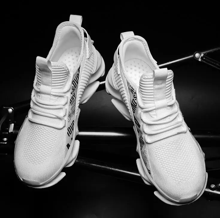 N8972 man sport shoes sneakers men tenis shoes air mesh jogging shoes zapatillas running shoes