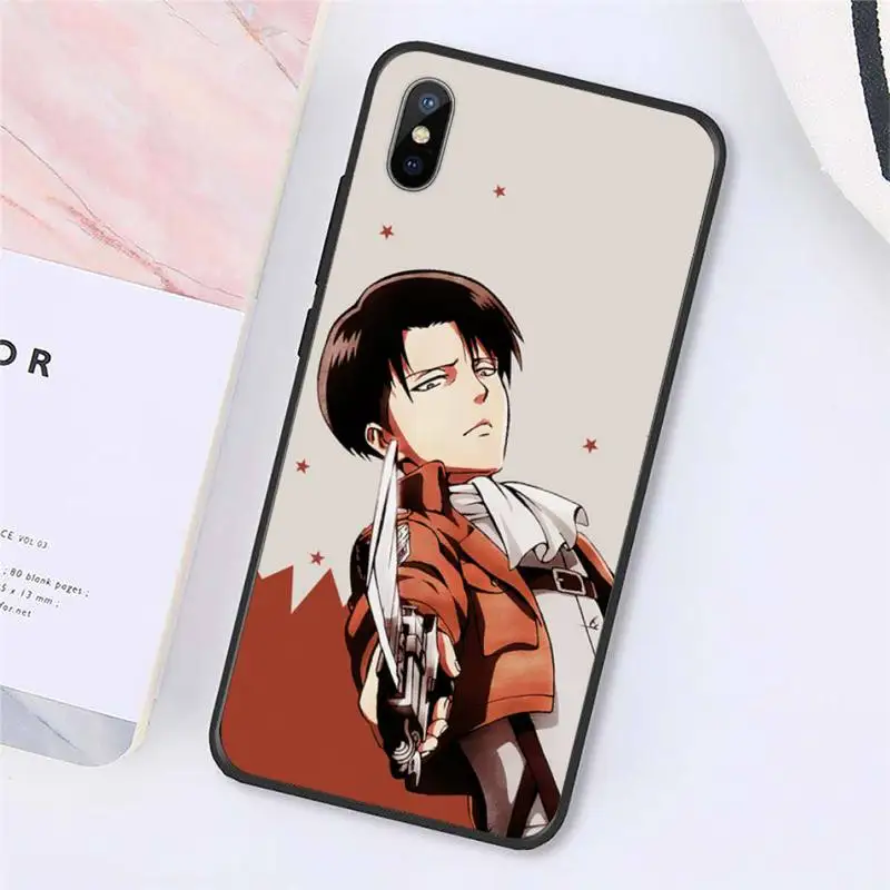 Anime Attack On Titan Levi Phone Case for iPhone 11 12 pro MINI XS MAX 8 7 6 6S Plus X 5S SE 2020 XR
Anime Attack On Titan Levi Phone Case for iPhone 11 12 pro MINI XS MAX 8 7 6 6S Plus X 5S SE 2020 XR