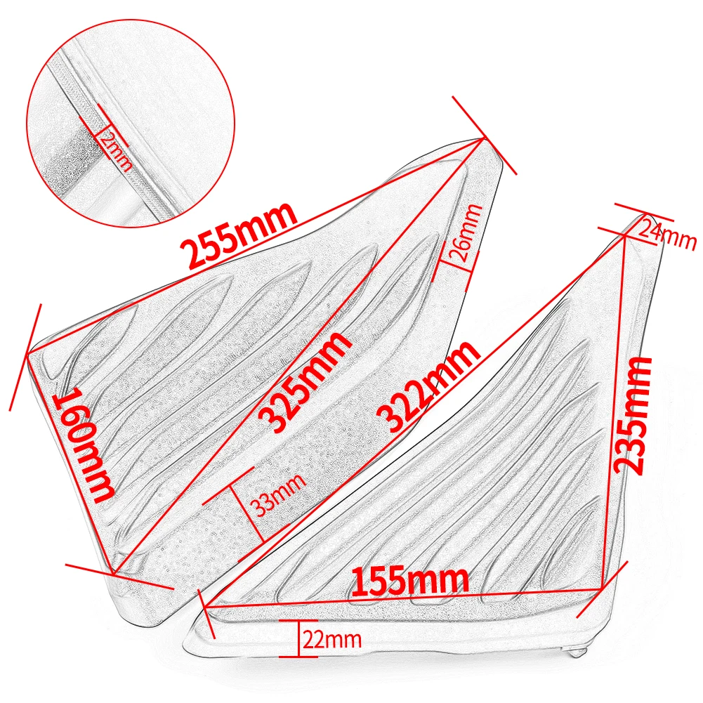 Motorcycle Rear Seat Frame Side Cover Panel Engine Guard Fairing For Honda Rebel CMX 300 CMX 500 2017 2018 2019 2020 2021 Black
Motorcycle Rear Seat Frame Side Cover Panel Engine Guard Fairing For Honda Rebel CMX 300 CMX 500 2017 2018 2019 2020 2021 Black