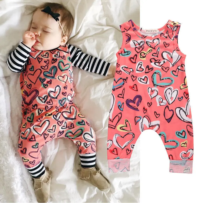 Kids Toddler Baby Girls Boys Clothes Summer Sleeveless Floral Romper for Newborn Infant Babies Cotton Soft Outfits 0-24M
Kids Toddler Baby Girls Boys Clothes Summer Sleeveless Floral Romper for Newborn Infant Babies Cotton Soft Outfits 0-24M