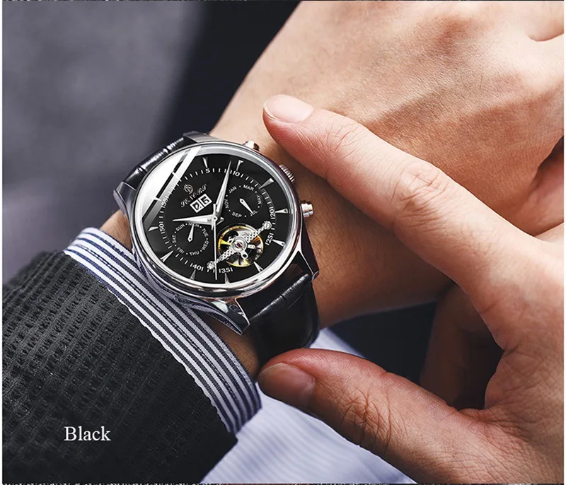 SENORS 2020 Luxury Men Mechanical Wristwatch Stainless Steel GMT Watch Top Brand Sapphire Glass Men Watches reloj hombre
SENORS 2020 Luxury Men Mechanical Wristwatch Stainless Steel GMT Watch Top Brand Sapphire Glass Men Watches reloj hombre