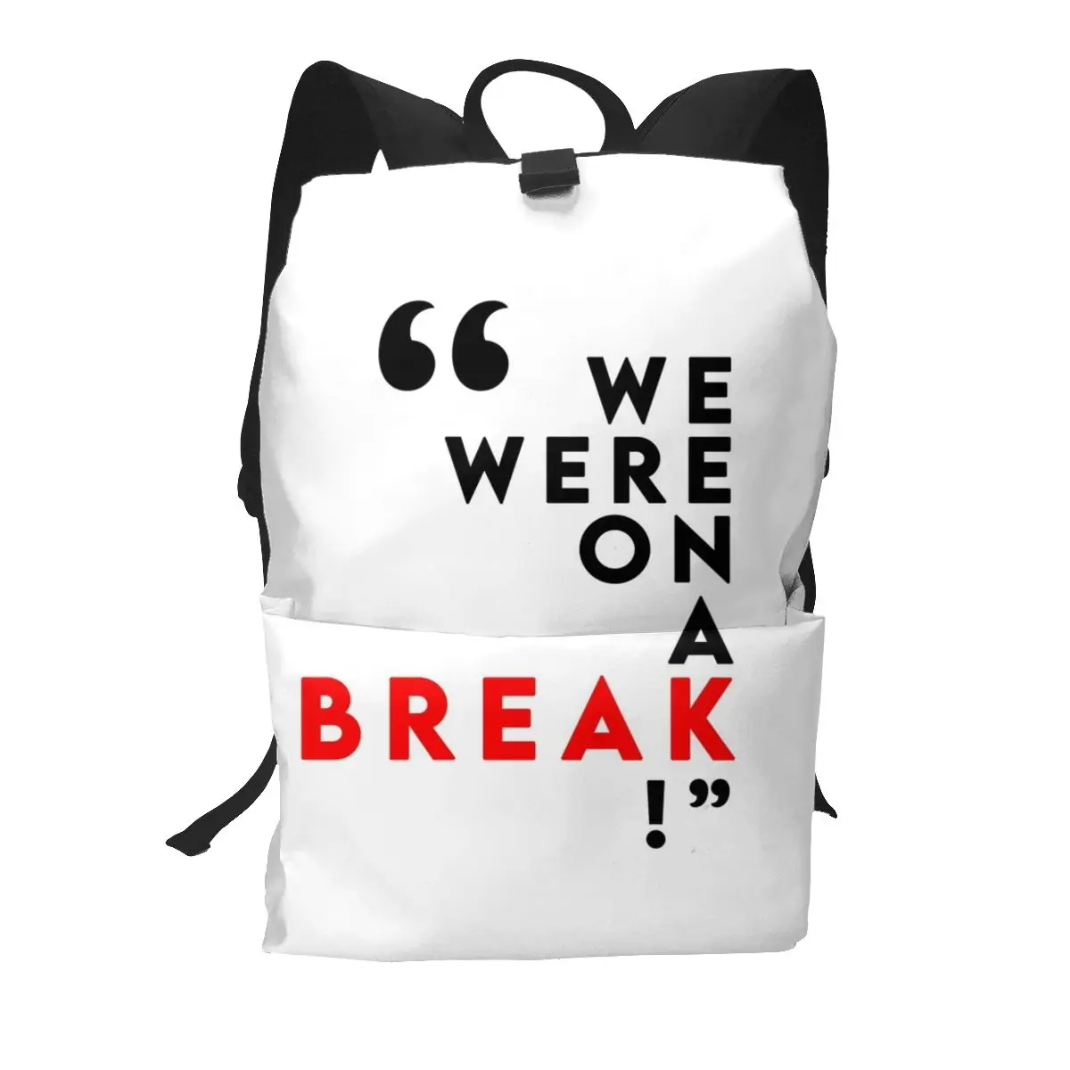 We Were On A Break Friends Backpacks Tv Series Comedy Daily Unisex Breathable Backpack Unique Polyester Bags
We Were On A Break Friends Backpacks Tv Series Comedy Daily Unisex Breathable Backpack Unique Polyester Bags
