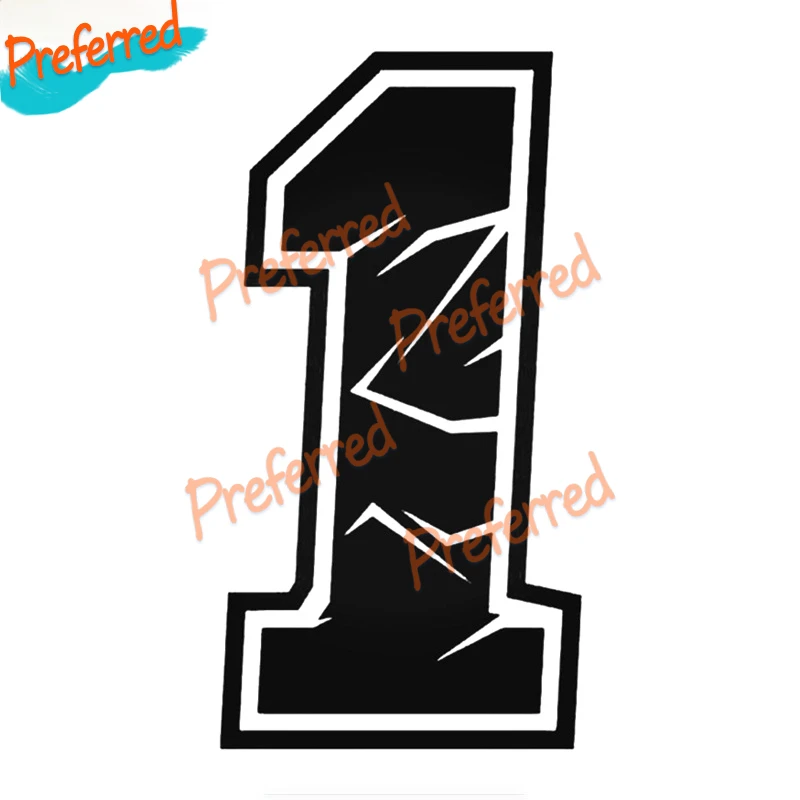 High Quality Trend Artistic Font Number 1 Decal Motocross Racing Laptop Helmet Trunk Wall Vinyl Car Sticker Die Cutting
High Quality Trend Artistic Font Number 1 Decal Motocross Racing Laptop Helmet Trunk Wall Vinyl Car Sticker Die Cutting