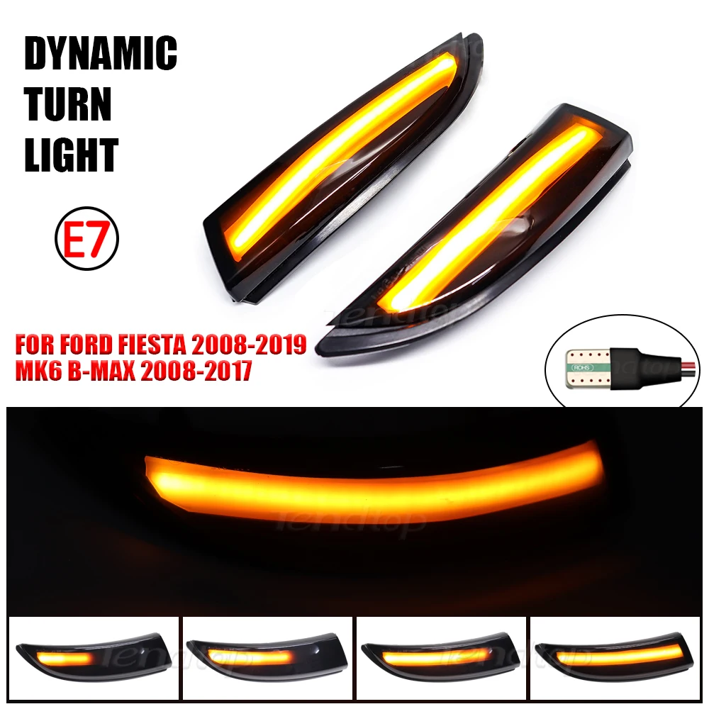 2pcs/Set For Ford Fiesta B-Max 2008-2017 Flowing Dynamic Blinke LED Turn Signal Lamp Rearview Mirror Indicator Amber
2pcs/Set For Ford Fiesta B-Max 2008-2017 Flowing Dynamic Blinke LED Turn Signal Lamp Rearview Mirror Indicator Amber