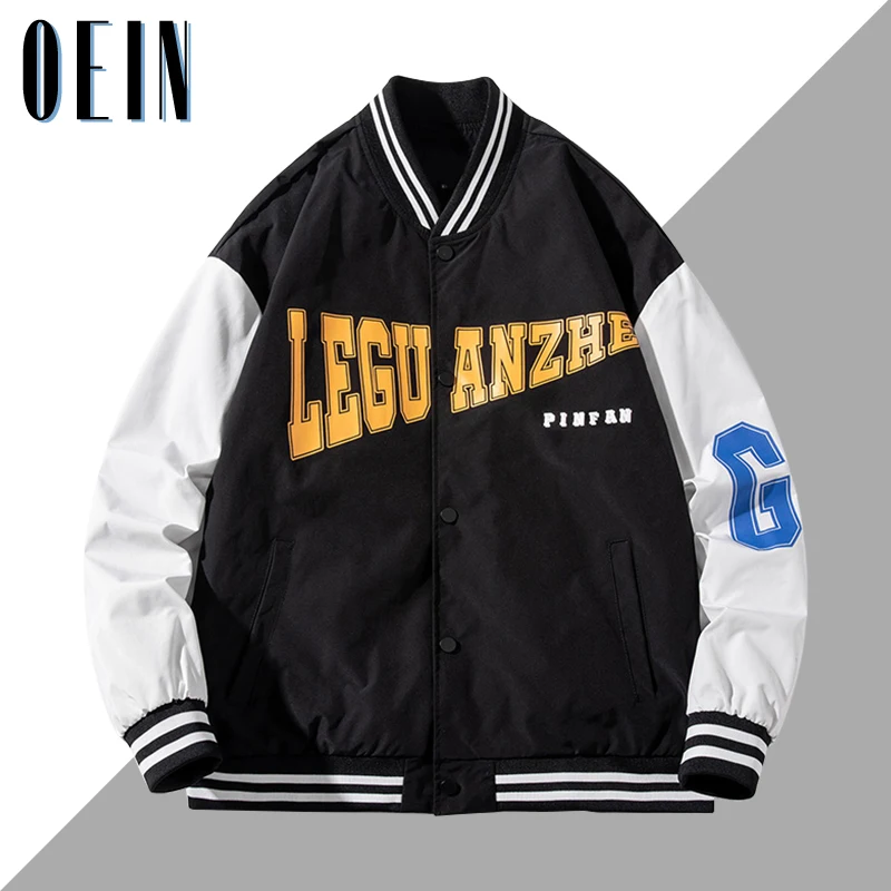 2021 New Street Retro Embroidery Baseball Uniform Jacket Men Women Trendy Brand Hip-hop Loose Wild Casual Couples Bomber Jackets
2021 New Street Retro Embroidery Baseball Uniform Jacket Men Women Trendy Brand Hip-hop Loose Wild Casual Couples Bomber Jackets