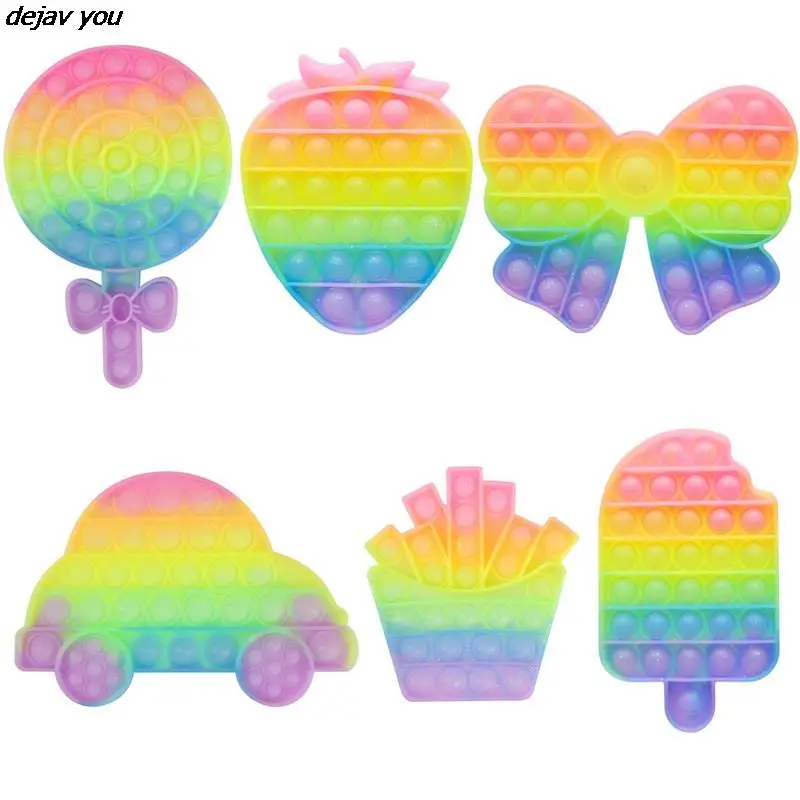 Luminous Fidget Reliver Stress Toy Rainbow Push It Bubble Antistress Toys Adults & Children Sensory Toys To Relieve Autism
Luminous Fidget Reliver Stress Toy Rainbow Push It Bubble Antistress Toys Adults & Children Sensory Toys To Relieve Autism