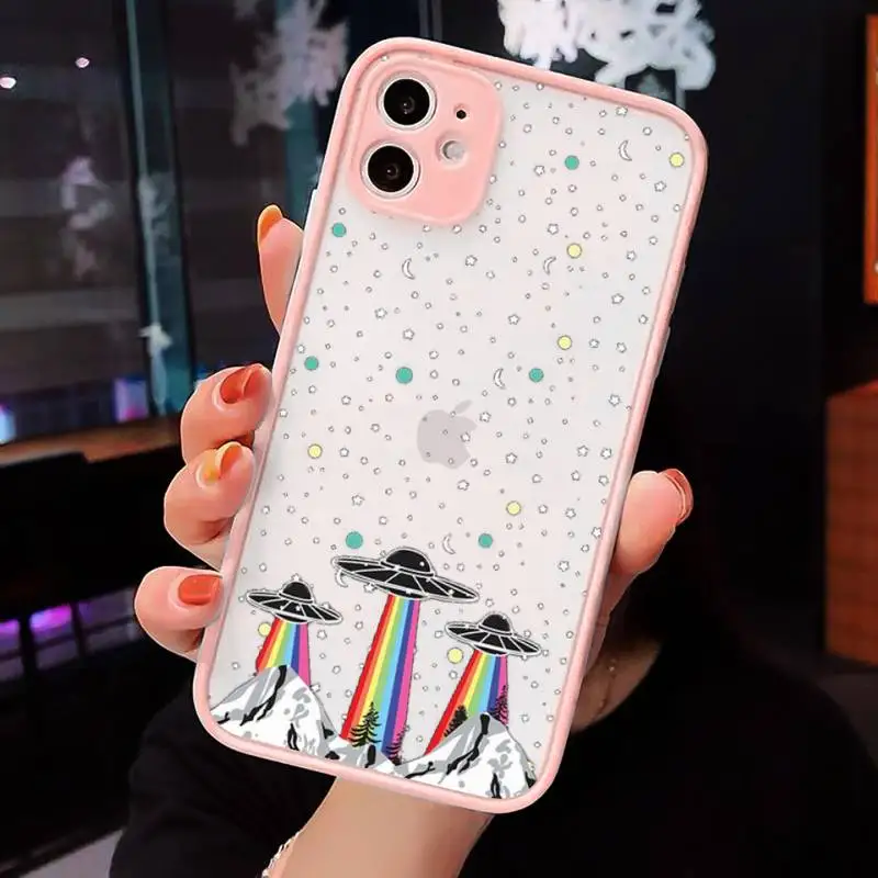 alien space Aesthetics Cartoon Phone Cases matte transparent For iphone 7 8 11 12 plus mini x xs xr pro max cover
alien space Aesthetics Cartoon Phone Cases matte transparent For iphone 7 8 11 12 plus mini x xs xr pro max cover