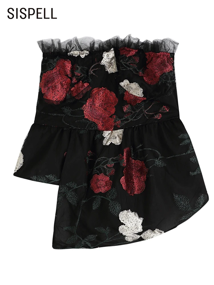 Женский жилет SISPELL с цветочным принтом, асимметричный кружевной топ с вырезом лодочкой, без рукавов, в стиле пэчворк, 2021
Женский жилет SISPELL с цветочным принтом, асимметричный кружевной топ с вырезом лодочкой, без рукавов, в стиле пэчворк, 2021