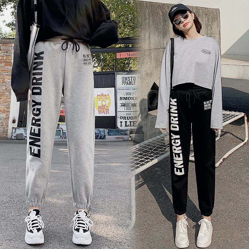 Sweatpants Women Thin Loose Street Casual Jogging Letters Printed Trendy Solid Color Sports Elastic Waist Cozy Athletic Pants
Sweatpants Women Thin Loose Street Casual Jogging Letters Printed Trendy Solid Color Sports Elastic Waist Cozy Athletic Pants