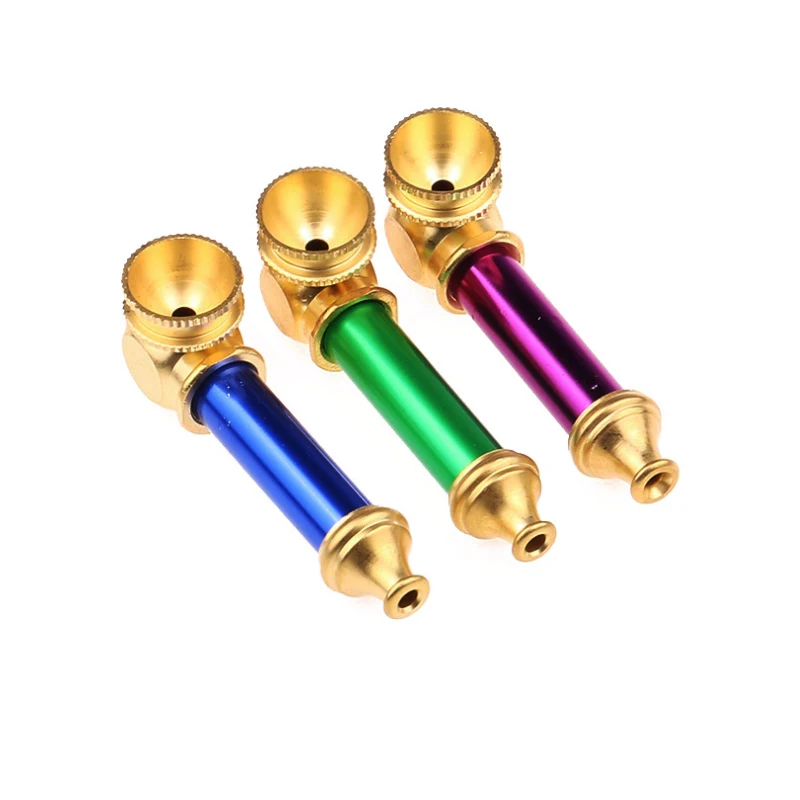 1PC Fashion Creative Metal Portable Removable Type Tobacco Smoking Pipe Smoking Accessories
1PC Fashion Creative Metal Portable Removable Type Tobacco Smoking Pipe Smoking Accessories