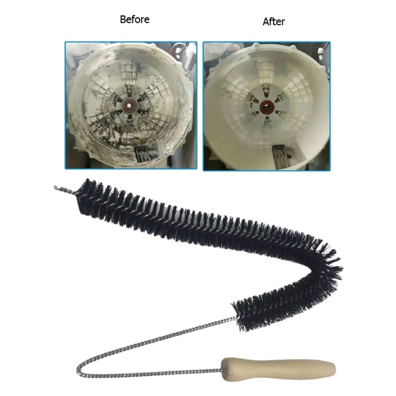 Wood Handle Long Cleaning Brush Water Pipe Drainage Dredge Tool Flexible Cleaner Brush Radiator Duster Long-haired Cleaning Dust
Wood Handle Long Cleaning Brush Water Pipe Drainage Dredge Tool Flexible Cleaner Brush Radiator Duster Long-haired Cleaning Dust