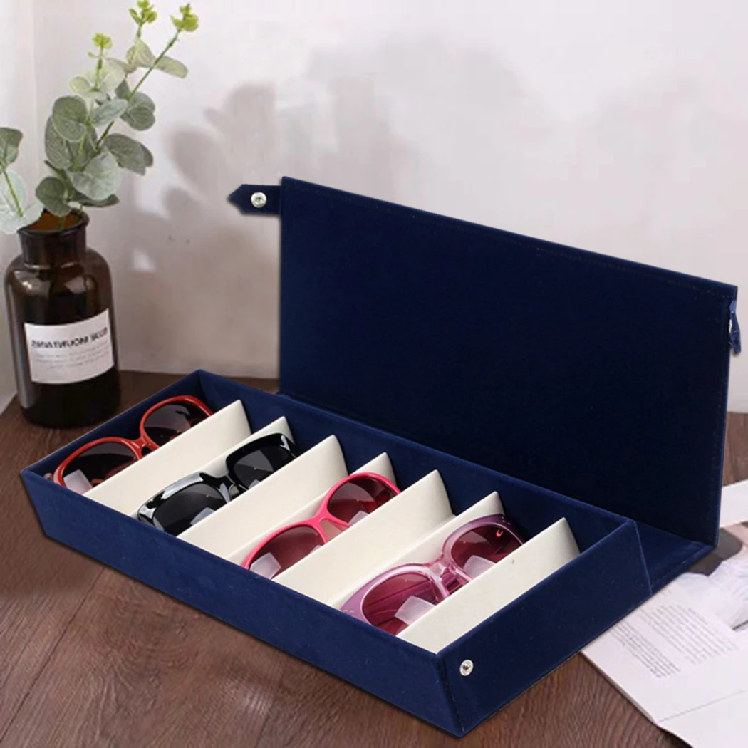 Eye Glasses Display Box Creative 8-Grid Sunglasses Storage Box Sunglasses Organizer Only Box 
Eye Glasses Display Box Creative 8-Grid Sunglasses Storage Box Sunglasses Organizer Only Box
