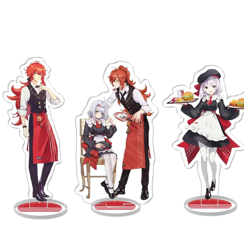 2021 популярная игра Genshin Impact Childe Keli подставка для косплея персонажа Zhongli Xinyan Diona Paimon