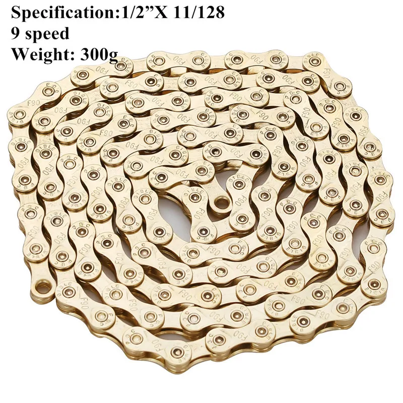 Universal mtb Mountain Bike Bicycle Chain 6 7 8 9 10 Speed Gold silver hollow ultra-light Variable 116L road Bike chain parts
Universal mtb Mountain Bike Bicycle Chain 6 7 8 9 10 Speed Gold silver hollow ultra-light Variable 116L road Bike chain parts