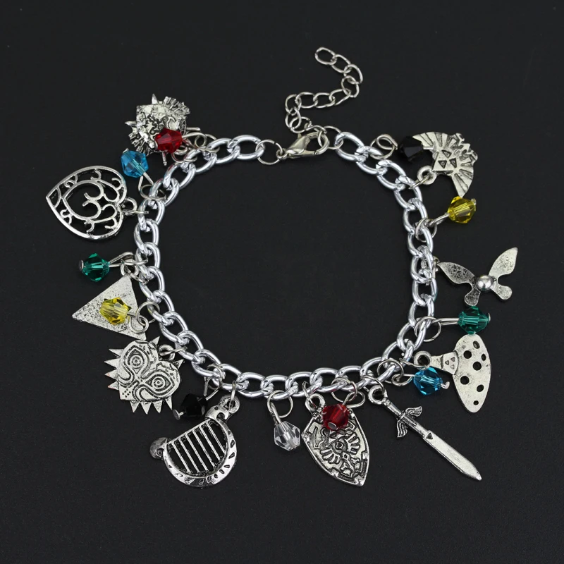 Charm a bracelet in Women Accessories Hot Game Jewelry Anime Pendants Bracelets Chain Bangle Birthday present
Charm a bracelet in Women Accessories Hot Game Jewelry Anime Pendants Bracelets Chain Bangle Birthday present