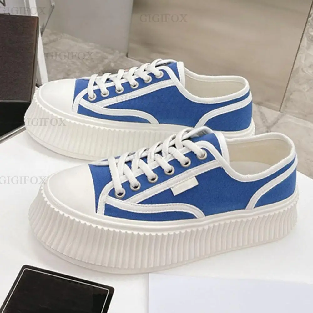 Luxury Brand Canvas Shoes Comfy Walking Soft Sole Casual Sneakers Fashion Black White Blue Leisure Lace Up Shoes Flats Women
Luxury Brand Canvas Shoes Comfy Walking Soft Sole Casual Sneakers Fashion Black White Blue Leisure Lace Up Shoes Flats Women