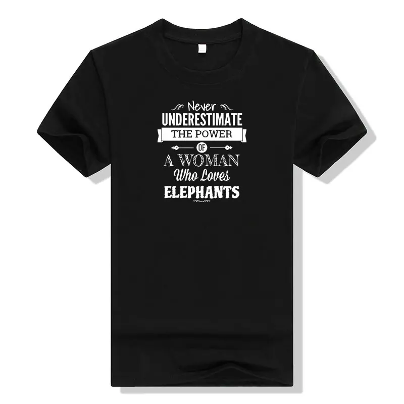 Женская футболка с принтом слонов, летняя футболка с коротким рукавом 
Женская футболка с принтом слонов, летняя футболка с коротким рукавом