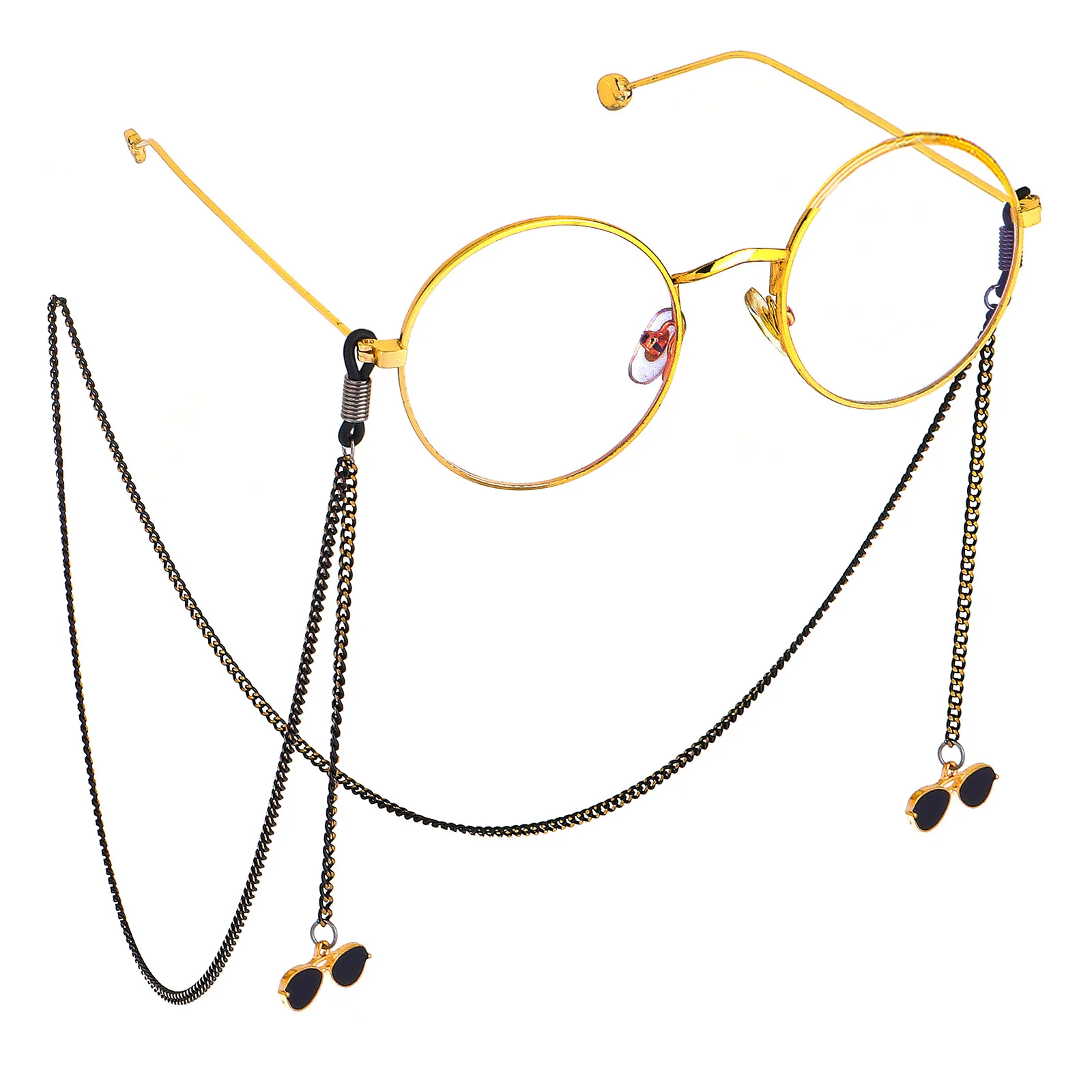 Punk Mask Sunglass Lanyard Chains Pendant Fashion Simple Black Eyeglass Chain Trendy Accessories for Women Wholesale DropShip
Punk Mask Sunglass Lanyard Chains Pendant Fashion Simple Black Eyeglass Chain Trendy Accessories for Women Wholesale DropShip