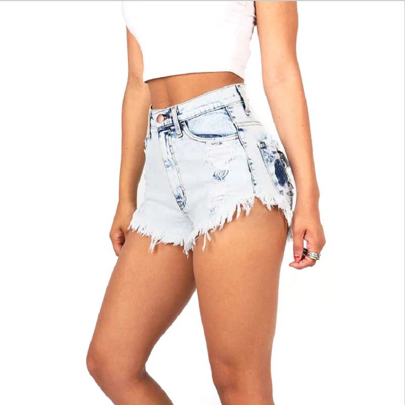 2021 Women's Distressed Denim Shorts XXL Size Women's Vintage Tassel Ripped Loose High Waist Shorts Punk Sexy Short Jeans Hot
2021 Women's Distressed Denim Shorts XXL Size Women's Vintage Tassel Ripped Loose High Waist Shorts Punk Sexy Short Jeans Hot