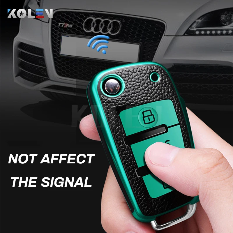 Leather TPU Car Flip Key Cover Case Shell Fob For Audi C6 R8 A1 A3 Q3 A4 A5 Q5 Q7 A6 S6 A7 B6 B7 B8 8P 8V 8L TT RS Accessories
Leather TPU Car Flip Key Cover Case Shell Fob For Audi C6 R8 A1 A3 Q3 A4 A5 Q5 Q7 A6 S6 A7 B6 B7 B8 8P 8V 8L TT RS Accessories