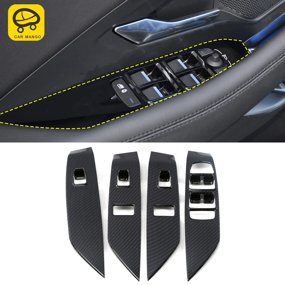 CarManGo Car Accessories Window Control Panel Button Cover Sticker Frame Interior Decoration for Jaguar E-Pace X540 2017-2020
CarManGo Car Accessories Window Control Panel Button Cover Sticker Frame Interior Decoration for Jaguar E-Pace X540 2017-2020