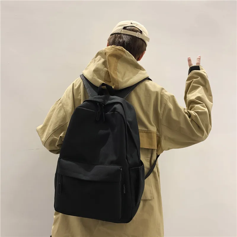 Women Backpack New Solid Color Fashion School Bag For Teenage Backpacks Unisex Shoulder Travel Bag Male Rucksack Mochila
Women Backpack New Solid Color Fashion School Bag For Teenage Backpacks Unisex Shoulder Travel Bag Male Rucksack Mochila