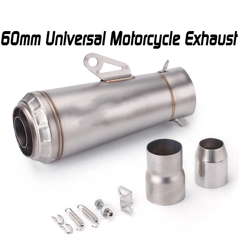 60 мм 51 мм Универсальная выхлопная труба мотоцикла для S1000RR CBR1000 CB1000
60 мм 51 мм Универсальная выхлопная труба мотоцикла для S1000RR CBR1000 CB1000