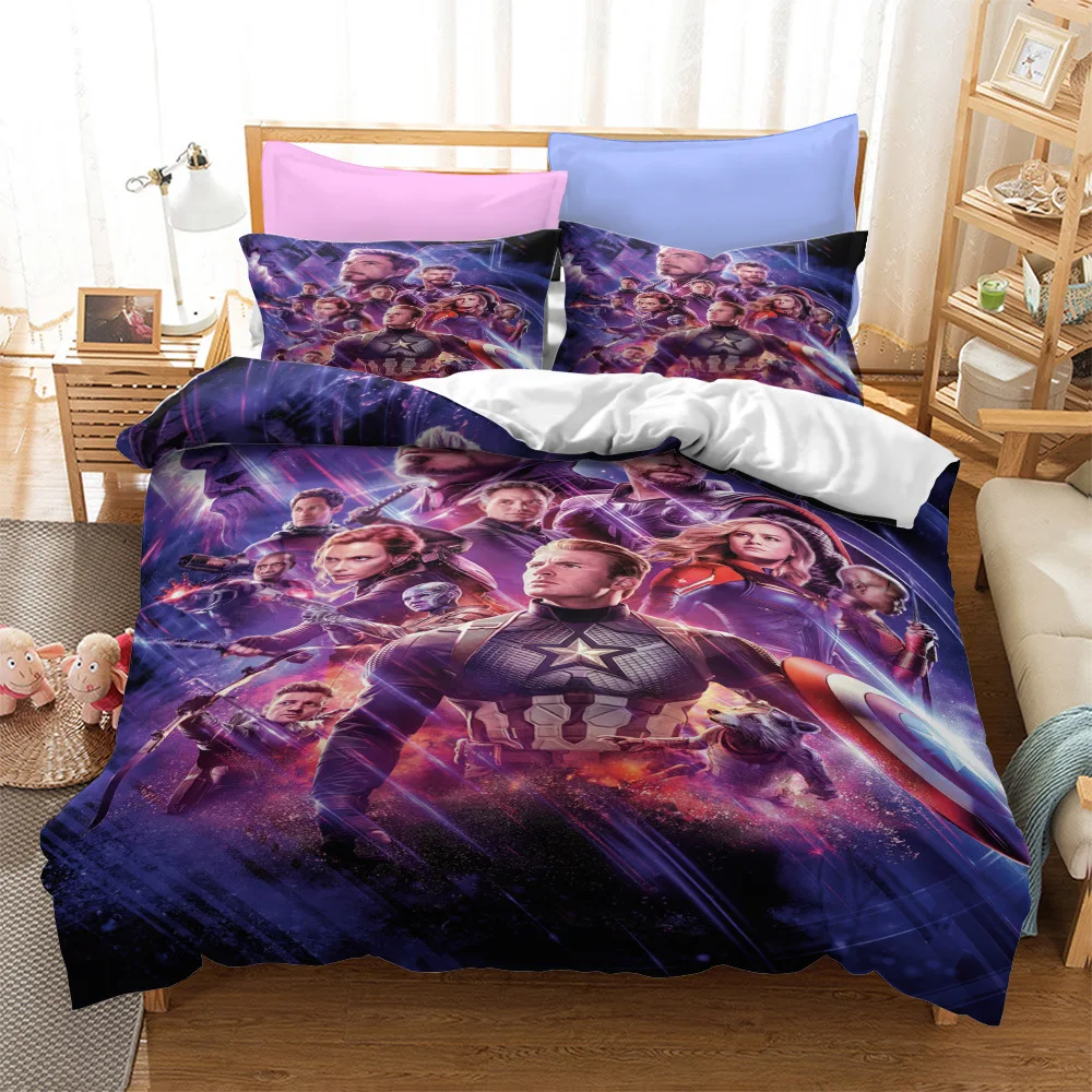 Marvel Avenger 3D printed bedding spider man iron man three piece quilt cover pillowcase children's gift
Marvel Avenger 3D printed bedding spider man iron man three piece quilt cover pillowcase children's gift