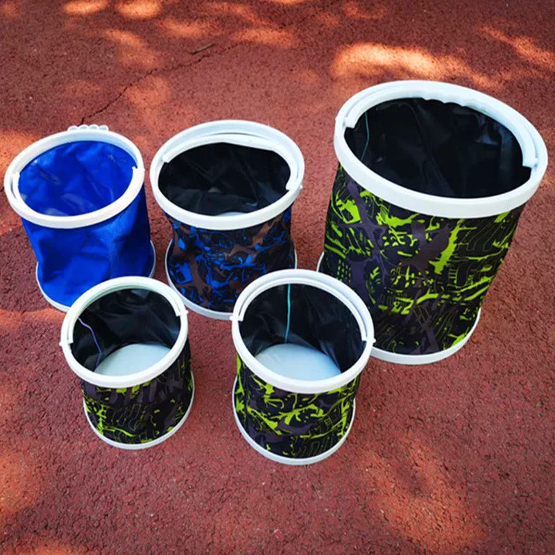 Folding Water Bucket Vehicle Portable Folding Bucket Anti-jumping Net Thickening Outdoor Tourism Camp Bucket Fishing Supplies
Folding Water Bucket Vehicle Portable Folding Bucket Anti-jumping Net Thickening Outdoor Tourism Camp Bucket Fishing Supplies