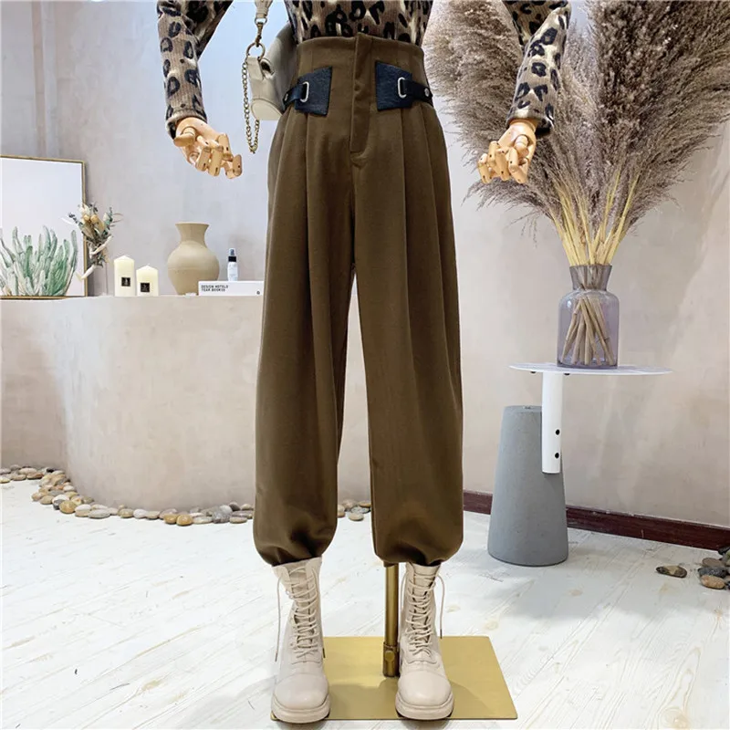 Новинка, женская одежда, сезон осень-зима 2021, шерстяные прямые свободные и тонкие повседневные универсальные блейзеры с высокой талией 
Новинка, женская одежда, сезон осень-зима 2021, шерстяные прямые свободные и тонкие повседневные универсальные блейзеры с высокой талией