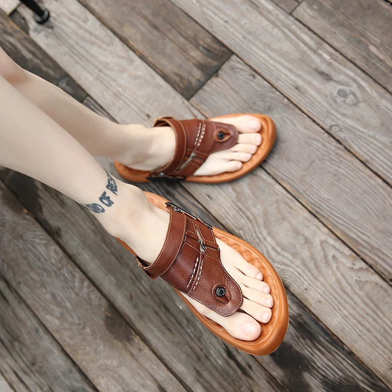 Men Slides Sandals Men Sandals 2020 Leather Summer Sandale Homme Ete Work Sandalias De Verano Para Hombre Beach
Men Slides Sandals Men Sandals 2020 Leather Summer Sandale Homme Ete Work Sandalias De Verano Para Hombre Beach