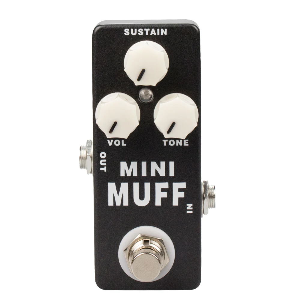 Мини педаль для гитары MOSKY MINI MUFF01 Fuzz гармоническое искажение/экологическая муфта