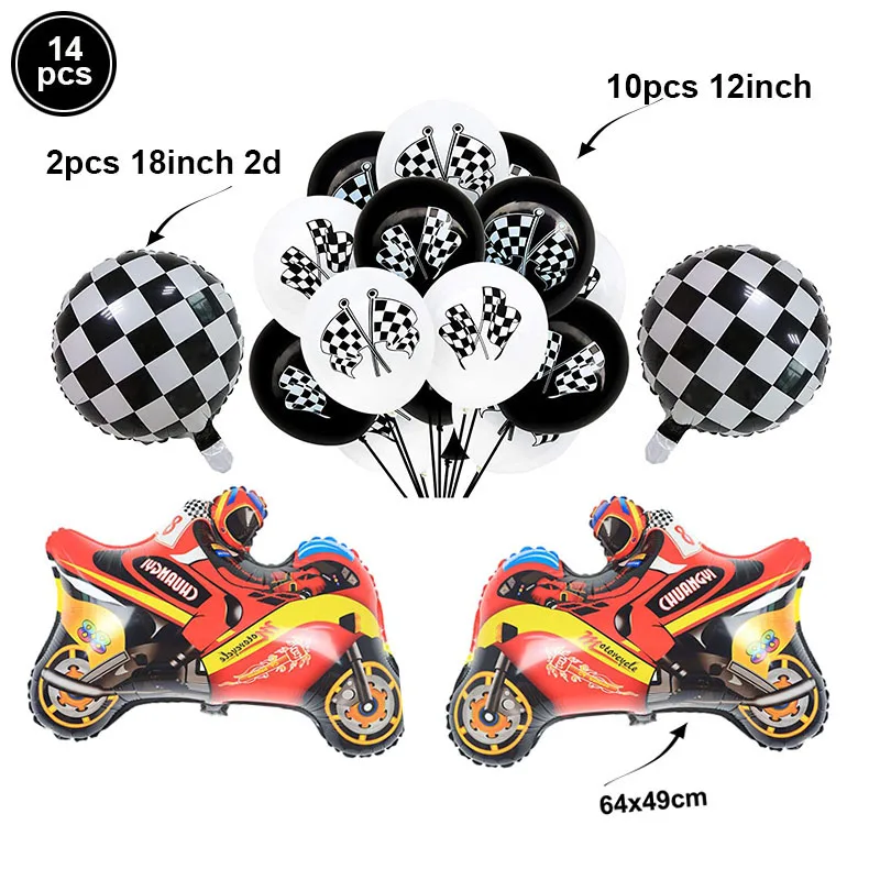 1Set Racing car Ballon Inflatable Helium Aluminum Foil Balloons Racing Theme Party Boy Happy Birthday Supplies Baby Shower Favor
1Set Racing car Ballon Inflatable Helium Aluminum Foil Balloons Racing Theme Party Boy Happy Birthday Supplies Baby Shower Favor