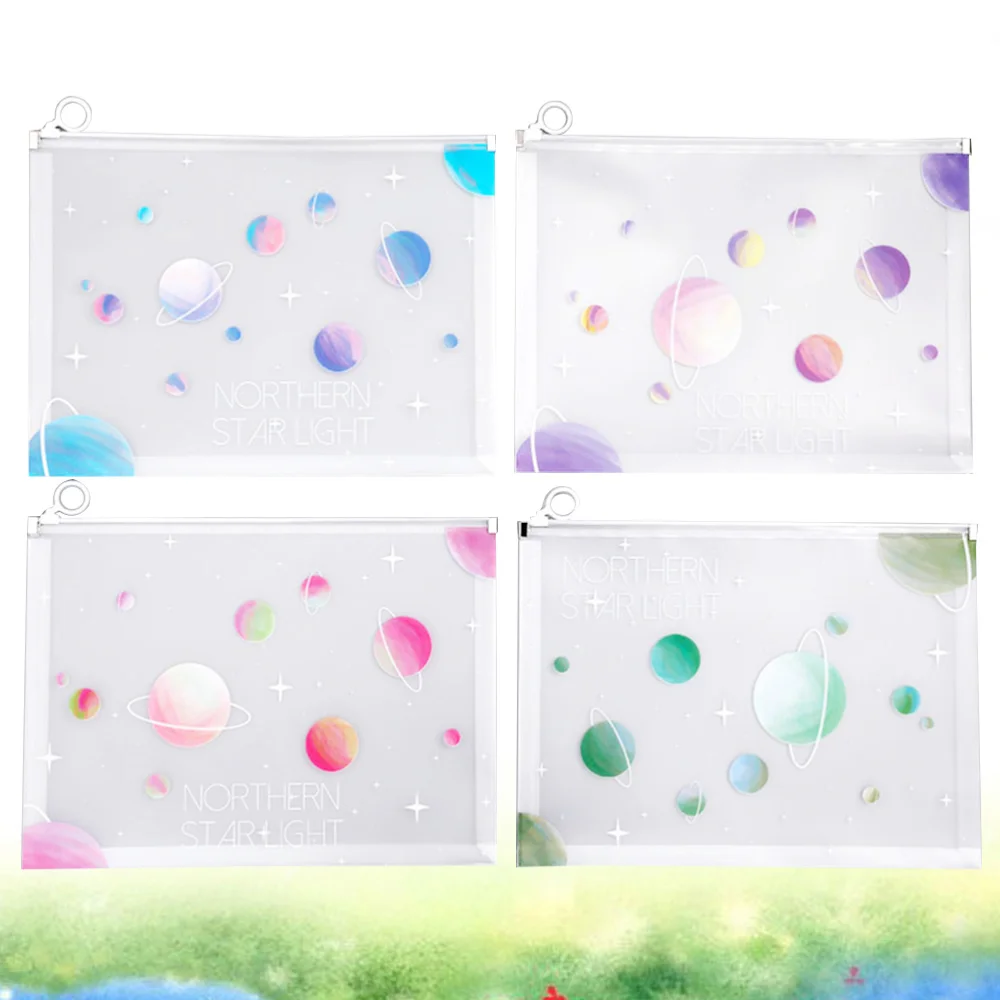 4pcs Zipper File Bags File Pocket Portable Waterproof File Pocket Transparent File Pockets File Holder for School Office (Colorf
4pcs Zipper File Bags File Pocket Portable Waterproof File Pocket Transparent File Pockets File Holder for School Office (Colorf