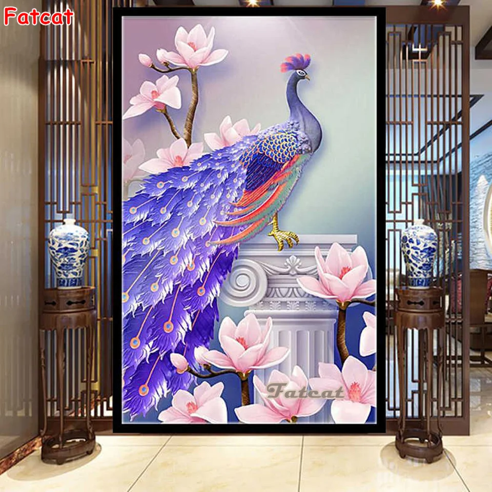 5D DIY Diamond Painting Pink Flower Peacock Full Square/Round Diamond Embroidery Cross Stitch Diamond Mosaic Paint Decor GG6399
5D DIY Diamond Painting Pink Flower Peacock Full Square/Round Diamond Embroidery Cross Stitch Diamond Mosaic Paint Decor GG6399