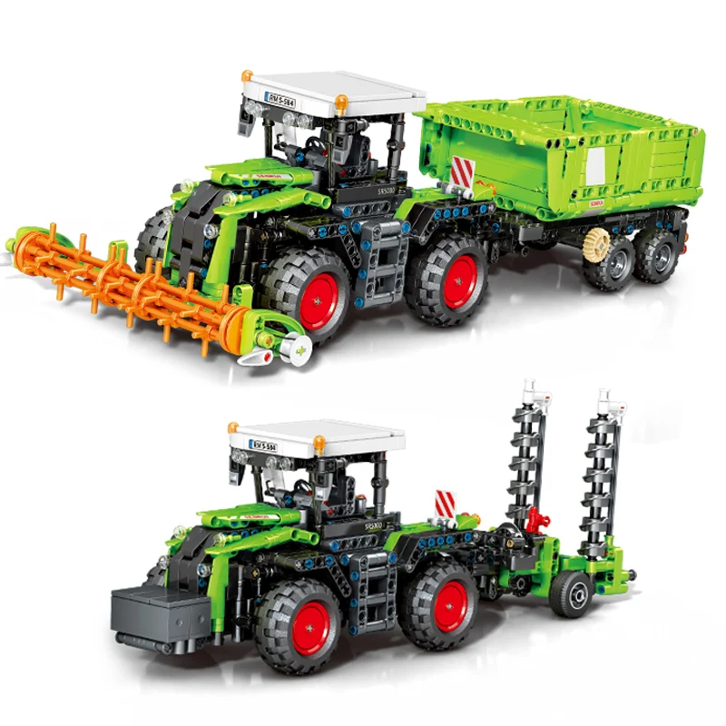 Tractor Model Building Blocks Kids Toys Construction Block Friends Toys for Boy Constructions on Model Montessori Gifts Children
Tractor Model Building Blocks Kids Toys Construction Block Friends Toys for Boy Constructions on Model Montessori Gifts Children