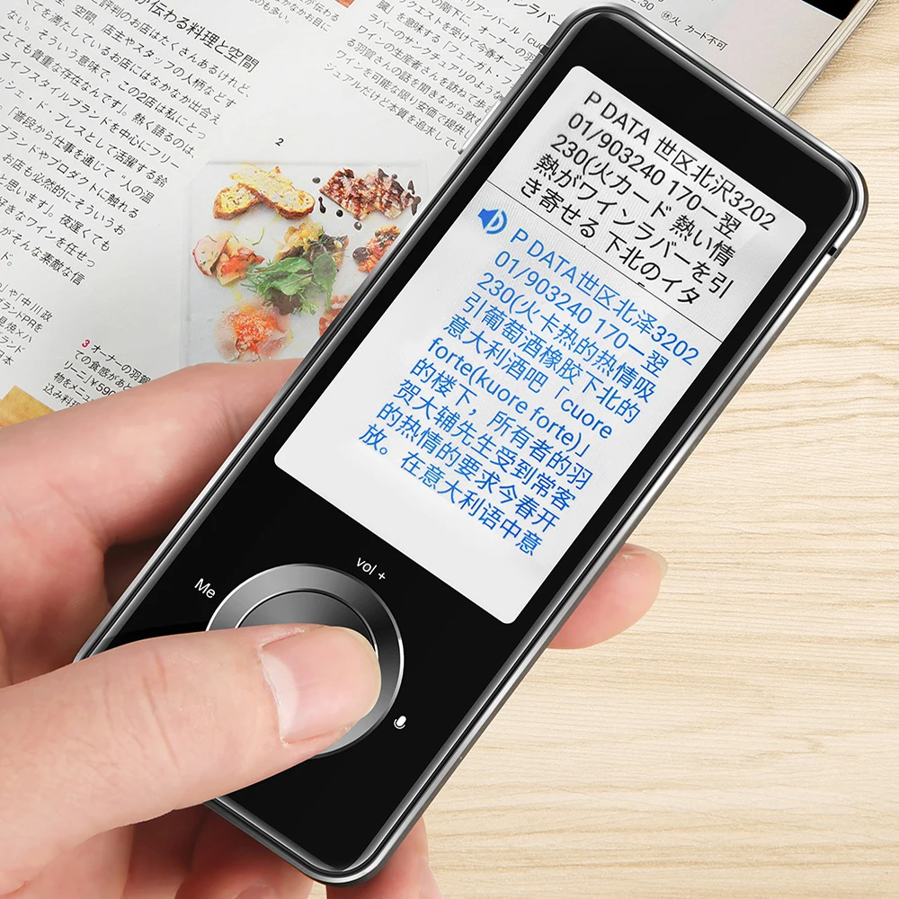 Instant Voice Translator Portable Language Translator In Real-time Smart Translator Supports 12 offline languages
Instant Voice Translator Portable Language Translator In Real-time Smart Translator Supports 12 offline languages