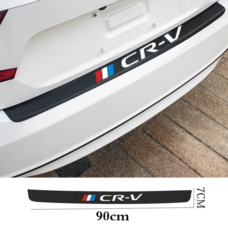 For Honda CR-V CRV 2017 2018 2019 2020 Trunk Plate Tail Trim Protective Carbon Fiber Leather Car Rear Bumper Protection Sticker
For Honda CR-V CRV 2017 2018 2019 2020 Trunk Plate Tail Trim Protective Carbon Fiber Leather Car Rear Bumper Protection Sticker