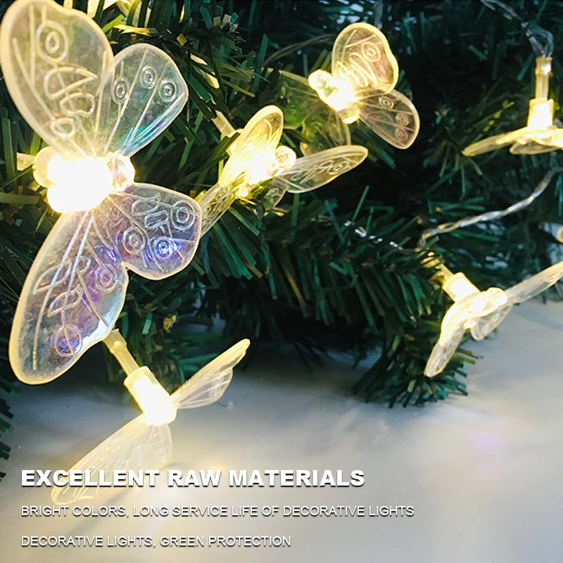 Led Creative Modeling Lamp Light String Creative Butterfly Light String Indoor and Outdoor Decorative Led Decorative Lights
Led Creative Modeling Lamp Light String Creative Butterfly Light String Indoor and Outdoor Decorative Led Decorative Lights