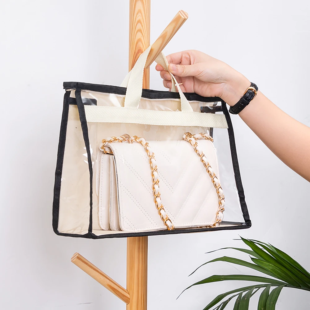Non-woven Fabric Dust Bag For Handbag Transparent Travel Hanging Toiletry Storage Pouch Wardrobe Closet Dust Cover For Women Bag
Non-woven Fabric Dust Bag For Handbag Transparent Travel Hanging Toiletry Storage Pouch Wardrobe Closet Dust Cover For Women Bag