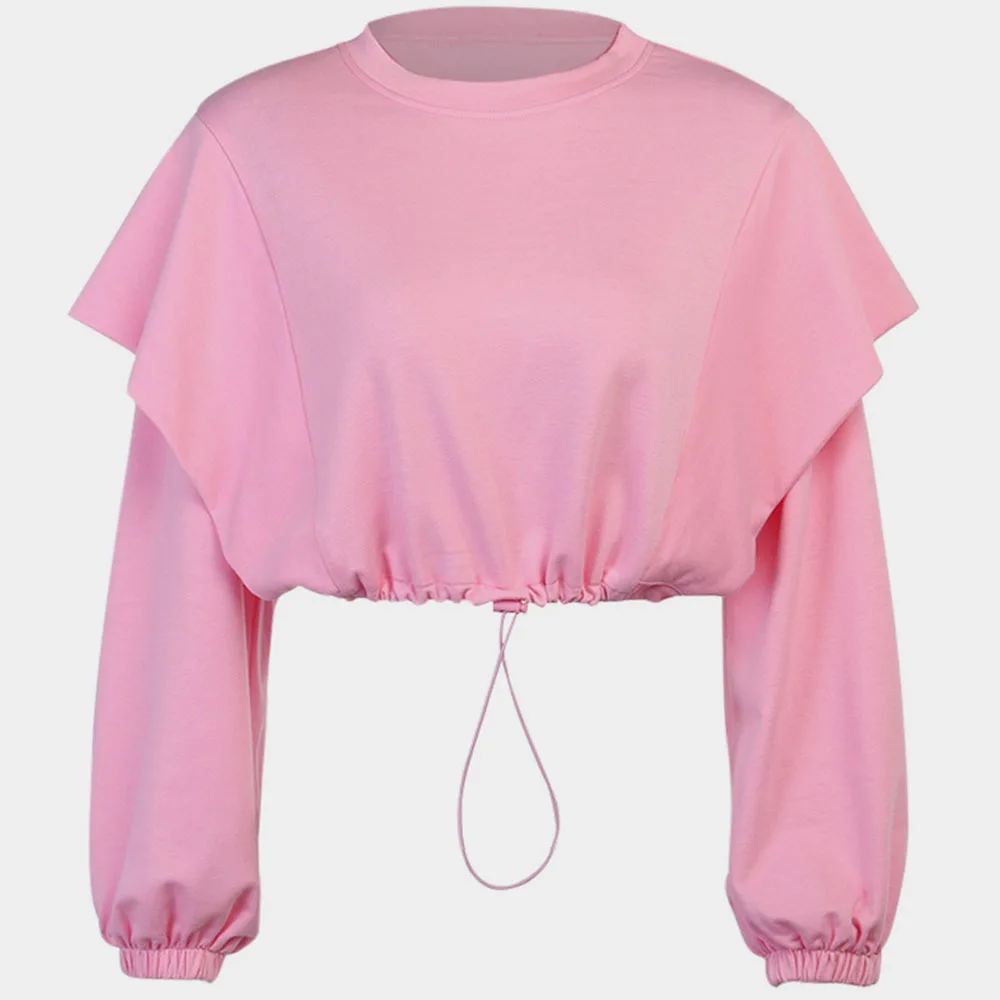 Japan Style Hoodie Spring Autumn Korean Fashion Loose Casual Solid Color Drawstring Short Fake Two Round Neck Long Sleeve
Japan Style Hoodie Spring Autumn Korean Fashion Loose Casual Solid Color Drawstring Short Fake Two Round Neck Long Sleeve