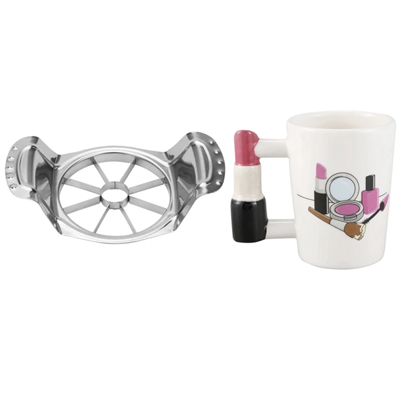 LUDA 3D Hand Painted Mugs Girl Handle Ptinting Tea Coffee Mug With Apple Cutter Slicer Fruit Slicer Manual Segmentation Tool
LUDA 3D Hand Painted Mugs Girl Handle Ptinting Tea Coffee Mug With Apple Cutter Slicer Fruit Slicer Manual Segmentation Tool
