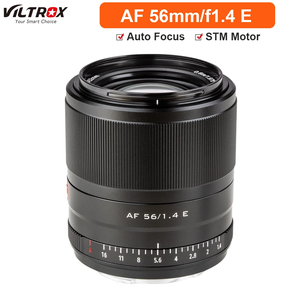 Портретный объектив Viltrox 56 мм F1.4 E-крепление с автофокусом и большой диафрагмой APS-C для камеры Sony E A7R IV A7III A9II A6600 A9
Портретный объектив Viltrox 56 мм F1.4 E-крепление с автофокусом и большой диафрагмой APS-C для камеры Sony E A7R IV A7III A9II A6600 A9