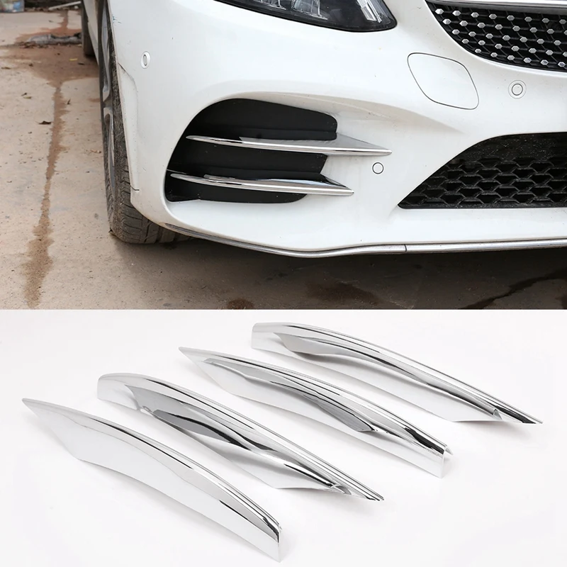 for Mercedes Benz C Class 2019-2020 Chrome ABS Front Bumper Grille Fog Light Decorative Cover Trim
for Mercedes Benz C Class 2019-2020 Chrome ABS Front Bumper Grille Fog Light Decorative Cover Trim