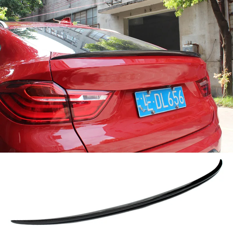 Стильный спойлер из настоящего углеродного волокна M F26 X4 Подходит для BMW|trunk